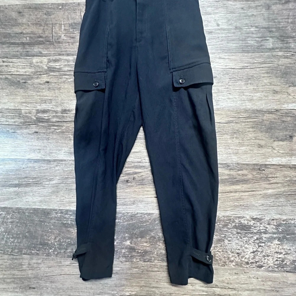 Joie Black Cargo Dress Pants Womens Size 2